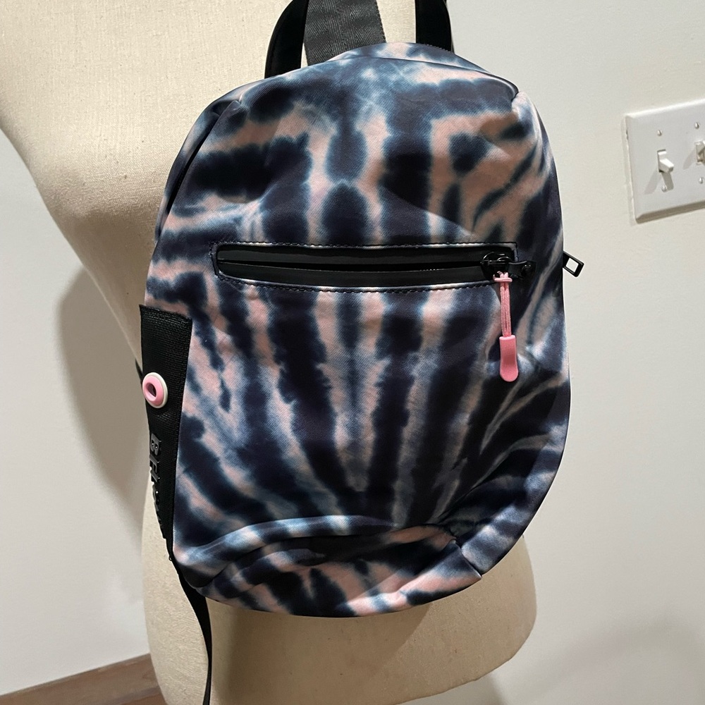 Like dreams one shoulder tie dye small back pack.